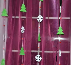 Viano�n� dekor�cia na okno