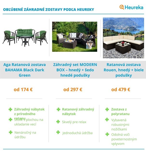 Z�hradn� n�bytok, ktor� pre�k� aj da�div� letn� dni